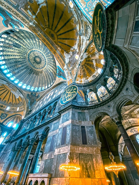 Mesquita de Hagia Sophia na cidade de Istambul Turquia