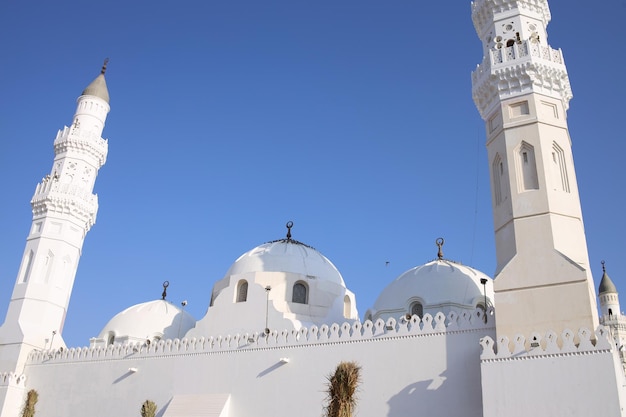 Mesquita de Quba ou Kuba, a primeira mesquita construída em Medina, na Arábia Saudita, pelo profeta Maomé.