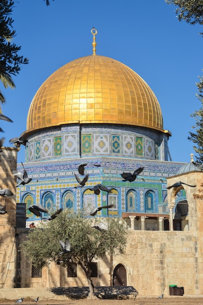 Mesquita Domo da Rocha em Jerusalém