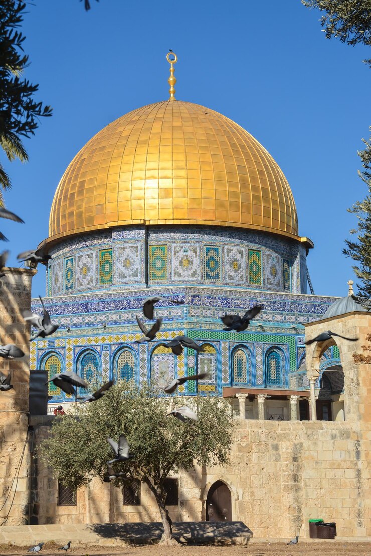 Mesquita Domo da Rocha em Jerusalém