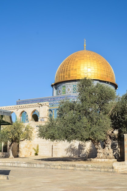 Mesquita Domo da Rocha em Jerusalém