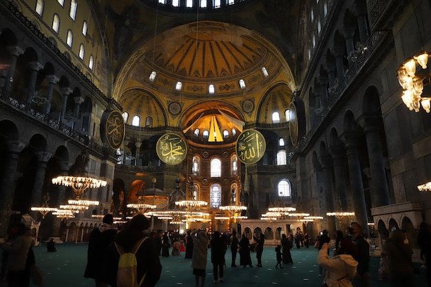 Mesquita Hagia Sophia em Istambul Turquia