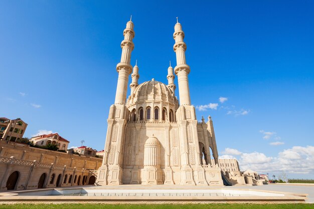 Foto mesquita heydar em baku