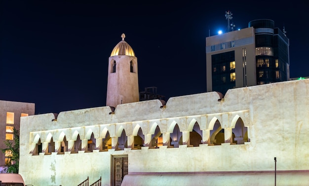 Mesquita histórica em Doha, capital do Catar