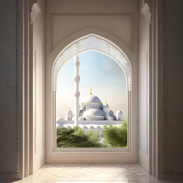 mesquita islâmica fundo bonito