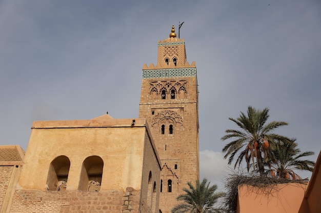 Mesquita Kutubiyya em Marraquexe Marrocos