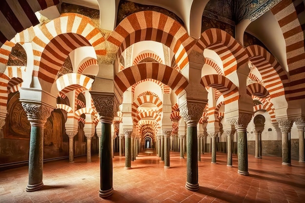 Mesquita Madrasa do Sultão Hassan Criada com tecnologia de inteligência artificial generativa