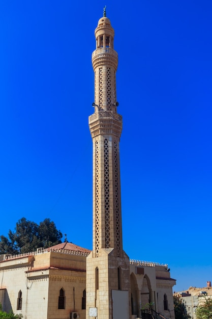 Mesquita no bairro de Dahar (cidade velha de Hurghada) no Egito