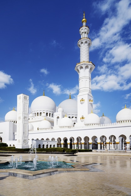 Mesquita Sheikh Zayed White de Abu Dhabi