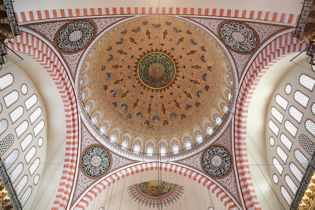 Mesquita suleymaniye em istambul turquia