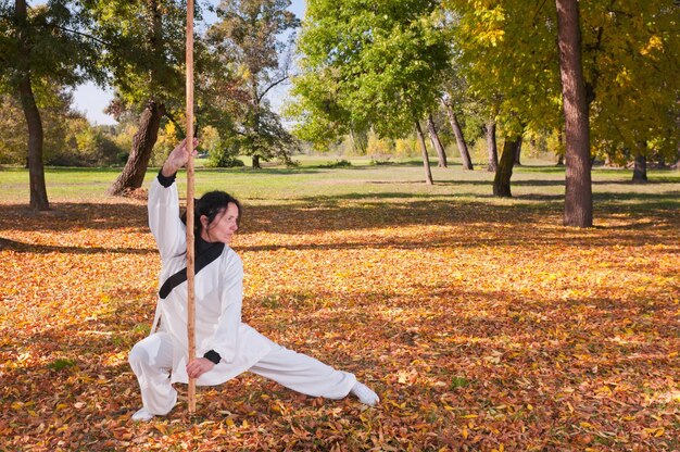 Foto mestre de kung fu