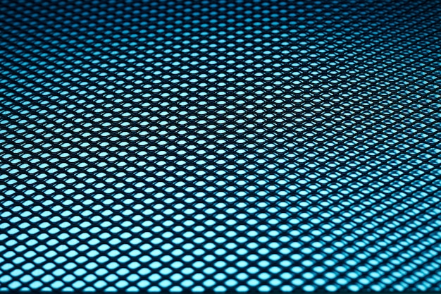 Foto metallhintergrund stahloberfläche eisen blaues netz abstraktes metallisches blatt