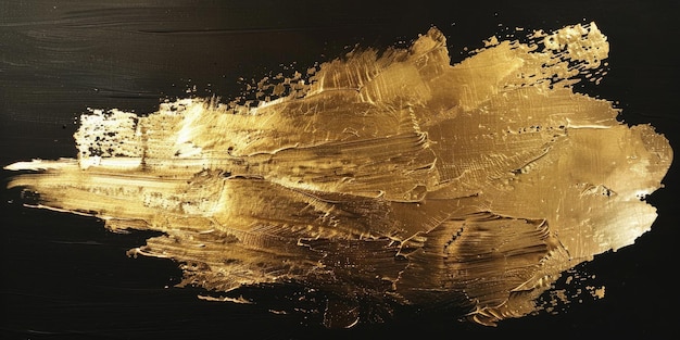 Metallische Goldfolie Pinsel Marke für Kunst- und Handwerksliebhaber Glänzender Pinselstrich mit Folienfinish