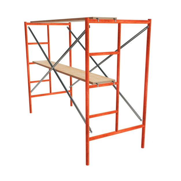 Metallkonstruktion von Gerüstungen