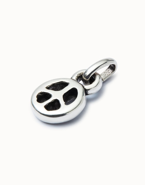 Metallmedaillon mit Topaz und Diamanten einschließlich Schnittweg
