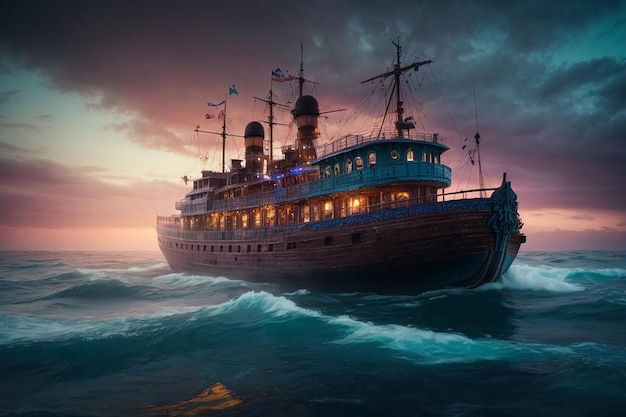 Metaverse Ghost Ship Digitales nautisches Mysterium