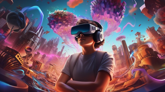 Metaverse-Revolution Die Wirkung von VR-Menschen-Begleitern