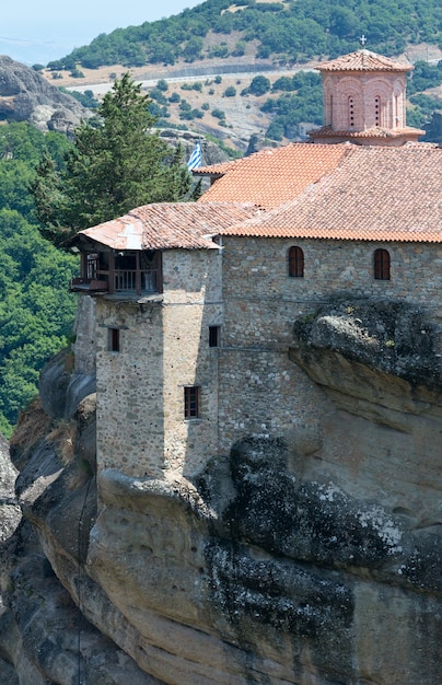 La Meteora - importante complejo de monasterios rocosos en Grecia