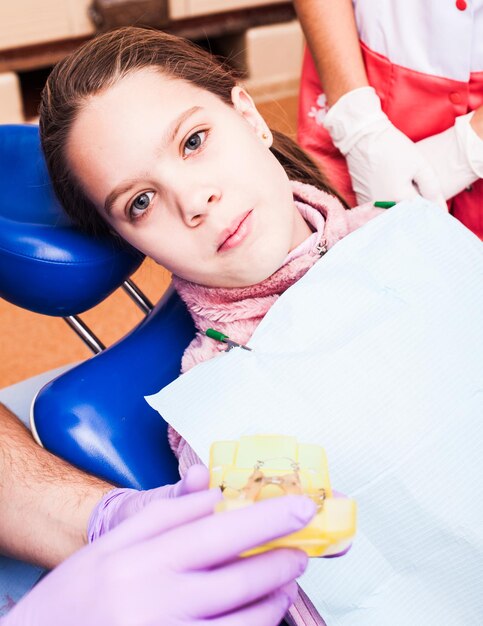 Foto métodos de correção de mordida de dentes