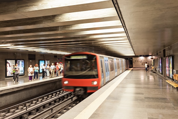 Metro en lisbon