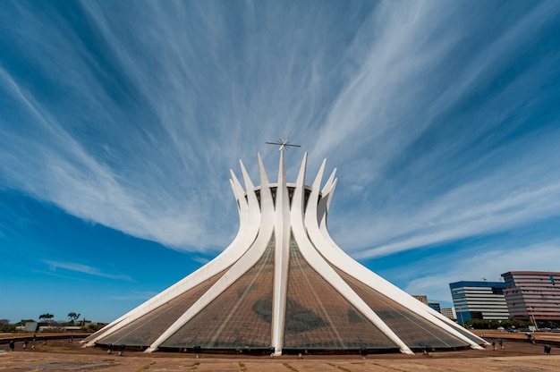 Metropolitan Cathedral Brasilia df Brasilien am 14. August 2008 von Oscar Niemeyer