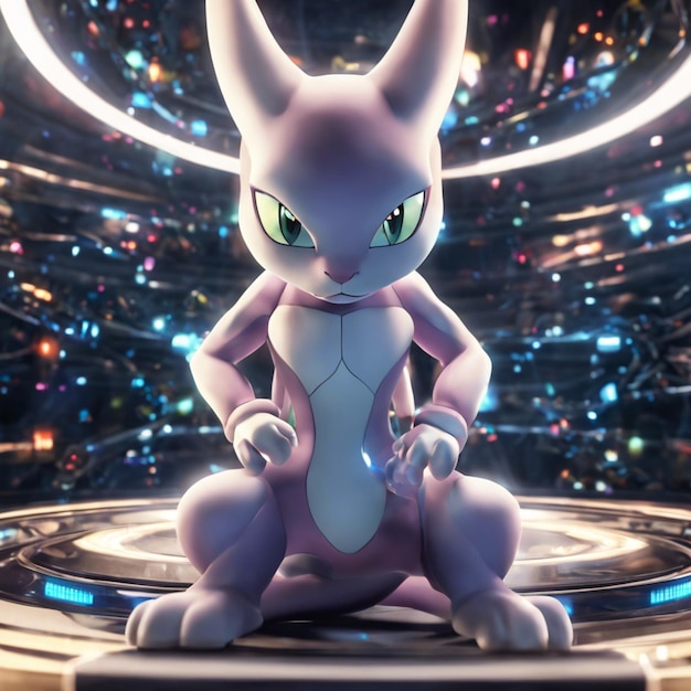 Foto mewtwo el legendario pokémon clon psíquico