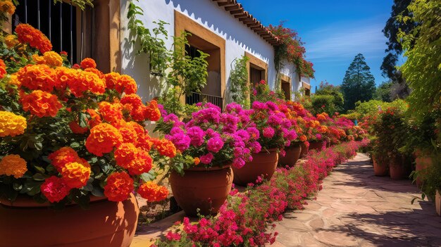 México: flores y colores mexicanos