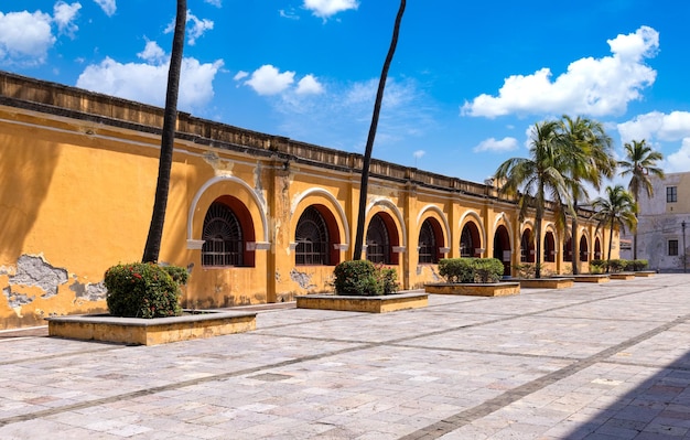 México Veracruz coloridas calles en el paseo marítimo cerca del puerto de Veracruz