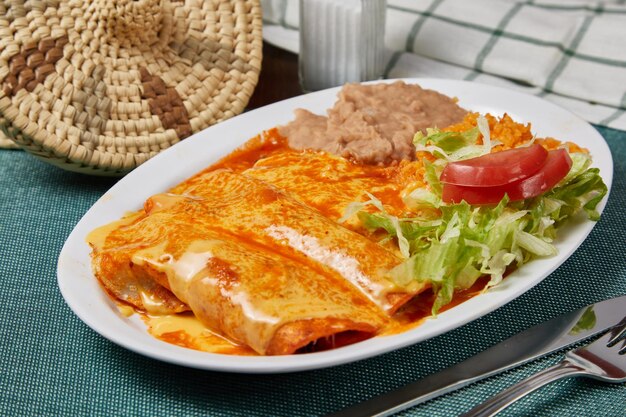 Mexikanische Enchiladas Enchiladas Mexicanas