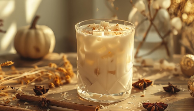 mexikanische köstliche Horchata Getränk Hintergrund