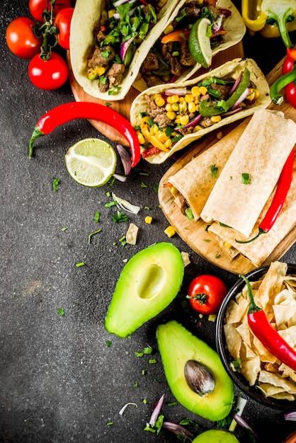 Mexikanische Nahrung . Cinco de Mayo Essen.