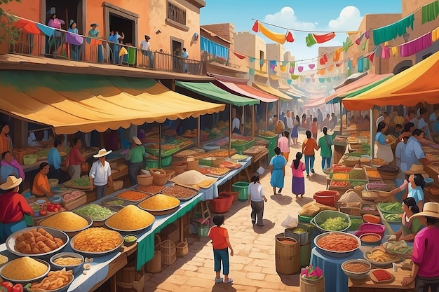 Mexikanischer Markt