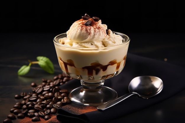 Mexikanisches italienisches Affogato-Getränk