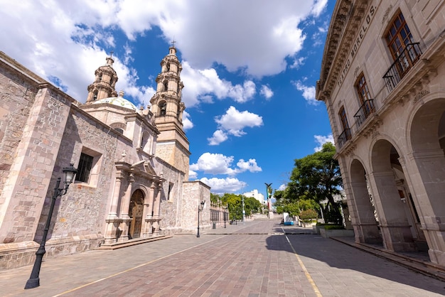 Mexiko Aguascalientes Cathedral Basilica im historischen kolonialen Zentrum in der Nähe der Plaza de la Patria