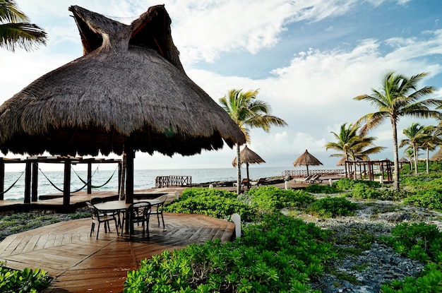 Mexiko Karibik Sea Resort Riviera Maya Beach Resort Entspannung in der karibischen Meereslandschaft