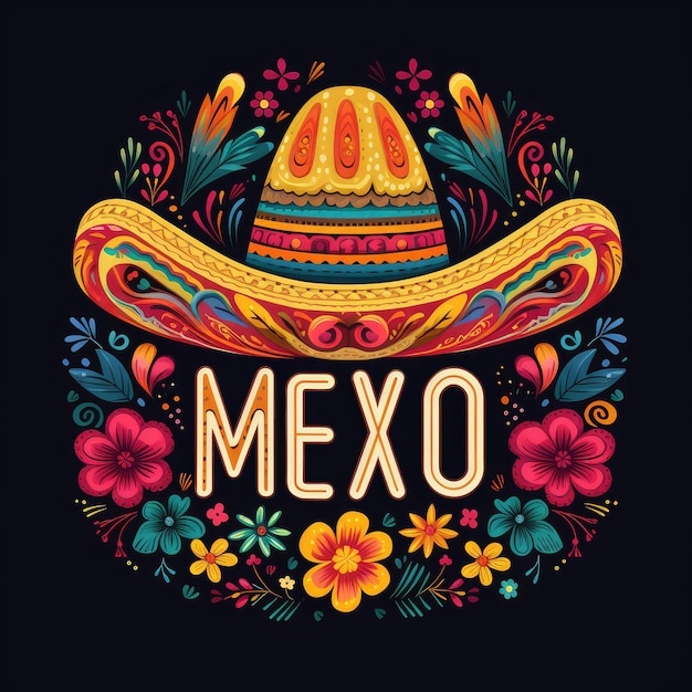 Mexiko-Typografie