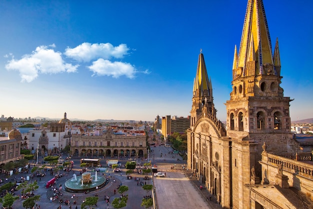 Mexiko zentrale Kathedrale von Guadalajara berühmtes Reiseziel