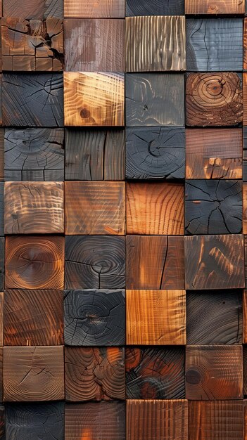 mezcla de patrones de superficie de madera