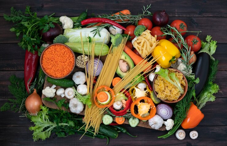 Una mezcla de productos herbales para la cocina mediterránea y vegetariana.