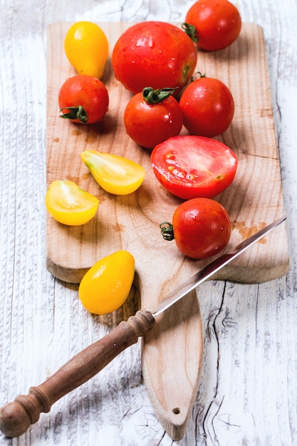 Mezcla de tomates