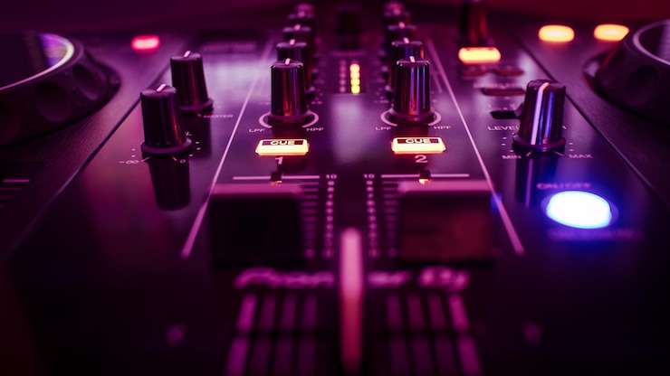 Foto mezclador de sonido