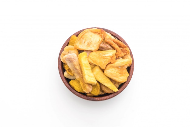 mezclar chips de fruta