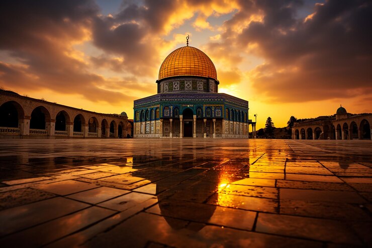 La mezquita de Al Aqsa y la Cúpula de la Roca