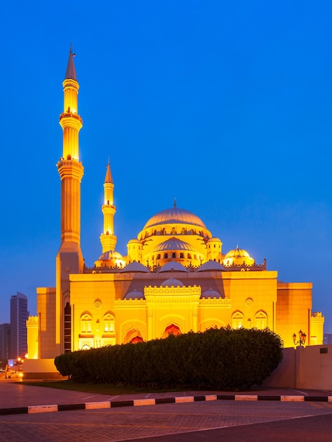 Foto mezquita al noor en sharjah