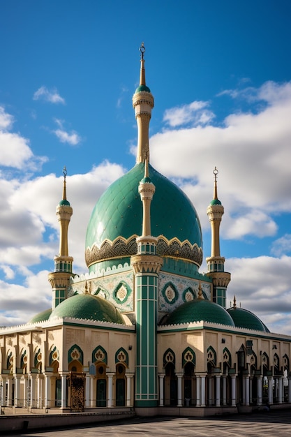 Foto mezquita en la ciudad de samarcanda, uzbekistán