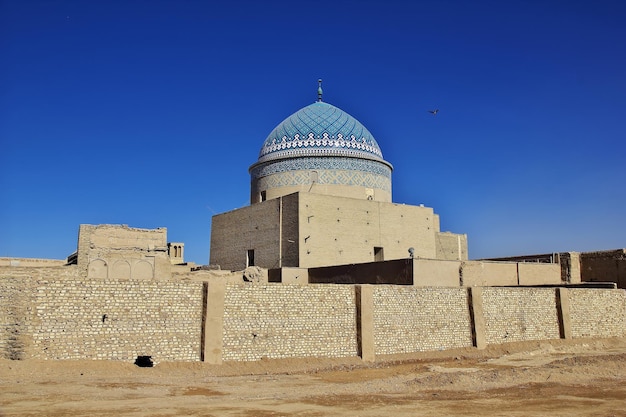 Foto la mezquita en la ciudad de yazd, irán