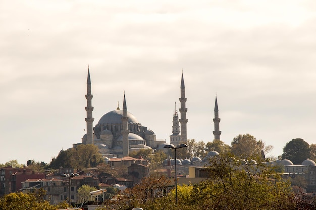 Mezquita de estilo otomano en Estambul