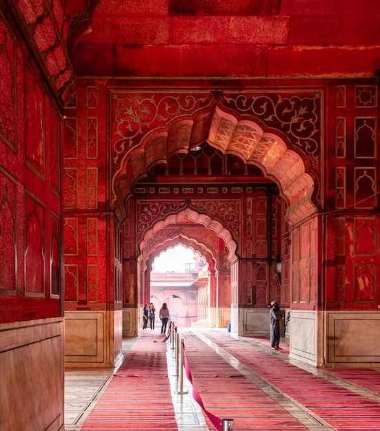 Mezquita Jama Masjid Vieja Delhi India