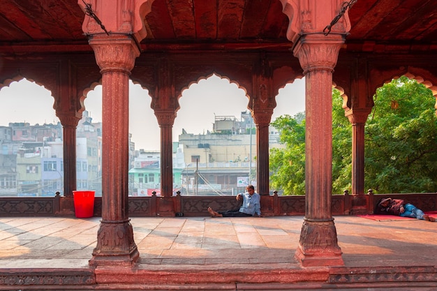 Mezquita Jama Masjid Vieja Delhi India