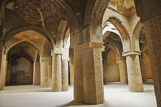 Mezquita Jameh en Isfahan, Irán